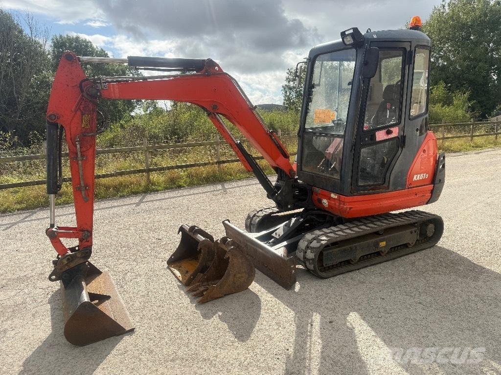 Kubota KX 61-3 Mini Excavators <7t (Mini Diggers)