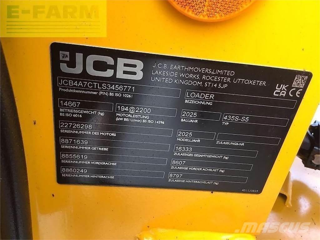 JCB 435s stufe v Mini Excavators <7t (Mini Diggers)