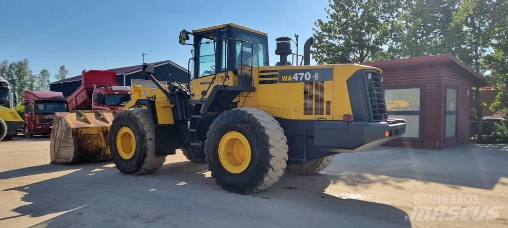 Komatsu WA 470-6 Wheel Loaders