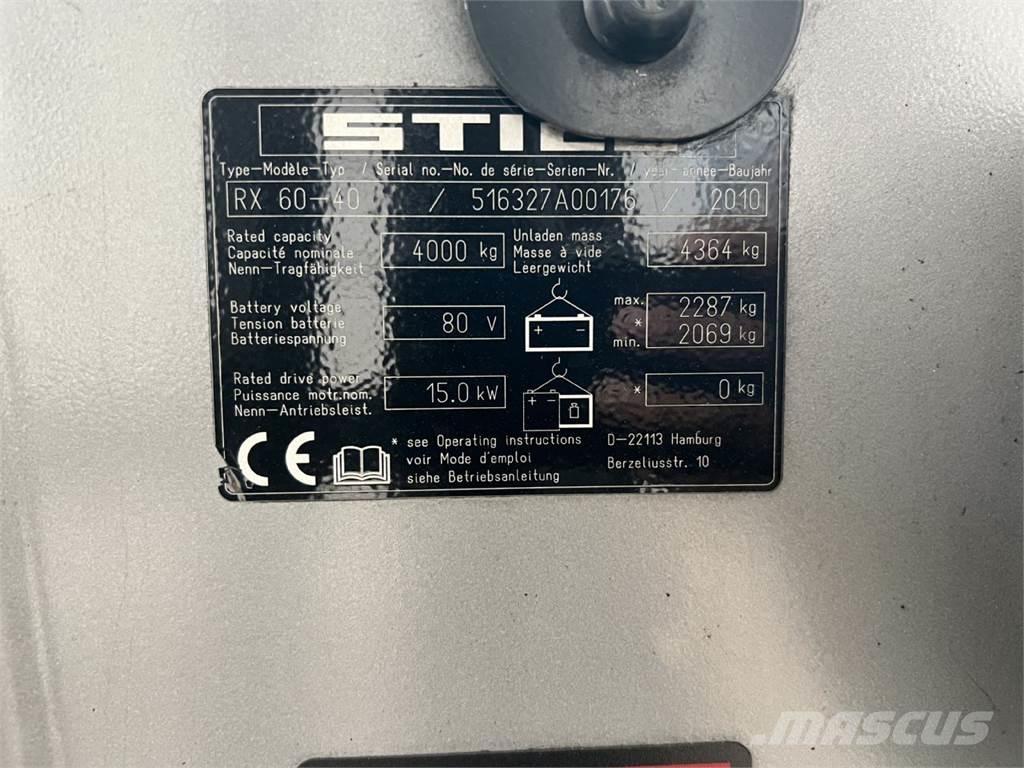 Still RX60-40 Electric Forklifts