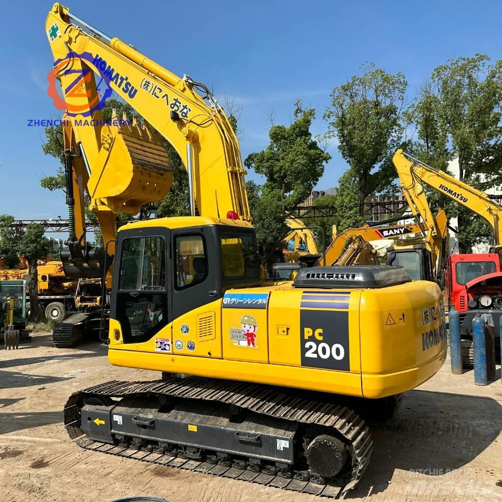 Komatsu PC 200 Crawler Excavators