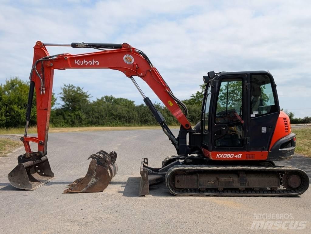 Kubota KX 080-4 Mini excavators  7t - 12t