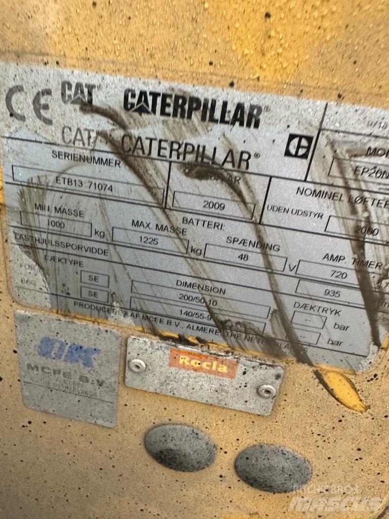 CAT EP20 Electric Forklifts