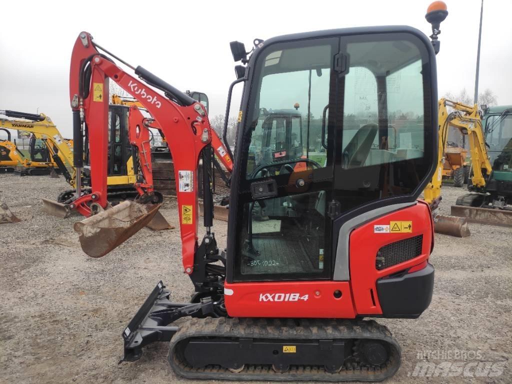 Kubota KX 018-4 Mini Excavators <7t (Mini Diggers)