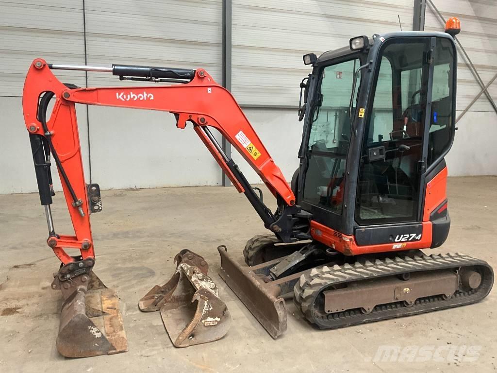 Kubota U 27-4 Mini Excavators <7t (Mini Diggers)