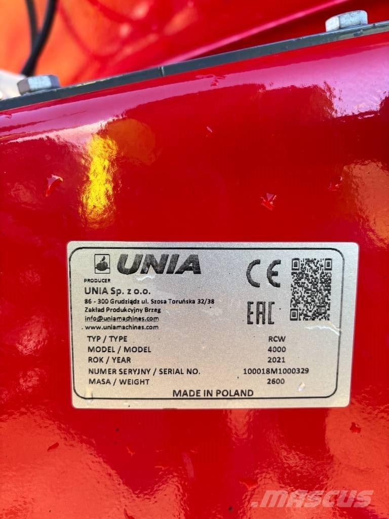 Unia RCW Mineral spreaders