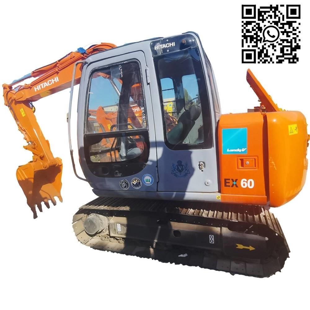 Hitachi EX60 Mini Excavators <7t (Mini Diggers)