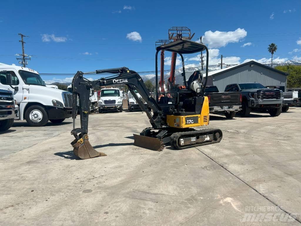 John Deere 17G Mini Excavators <7t (Mini Diggers)
