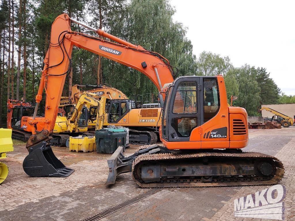 Doosan DX 140 LCR Crawler Excavators