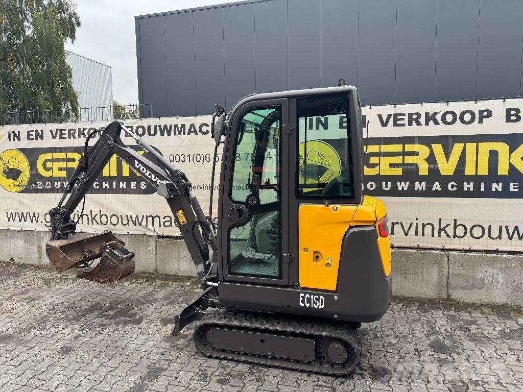 Volvo EC15 Mini Excavators <7t (Mini Diggers)