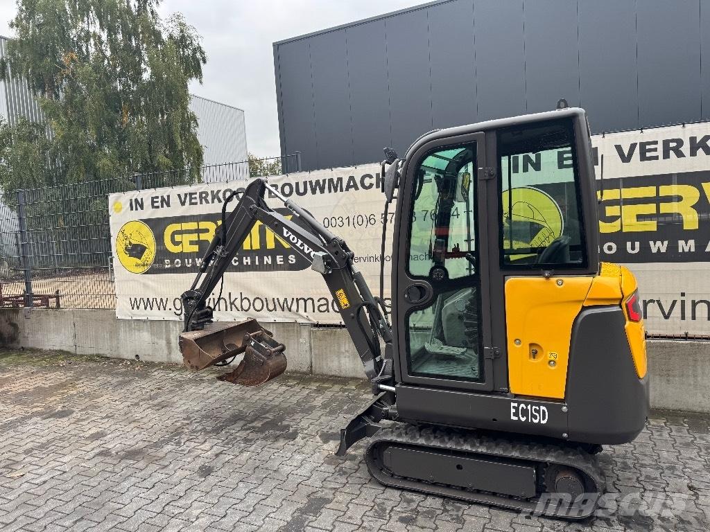 Volvo EC15 Mini Excavators <7t (Mini Diggers)