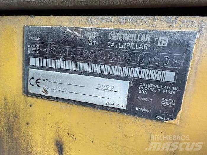 CAT 325 DLN Special excavators