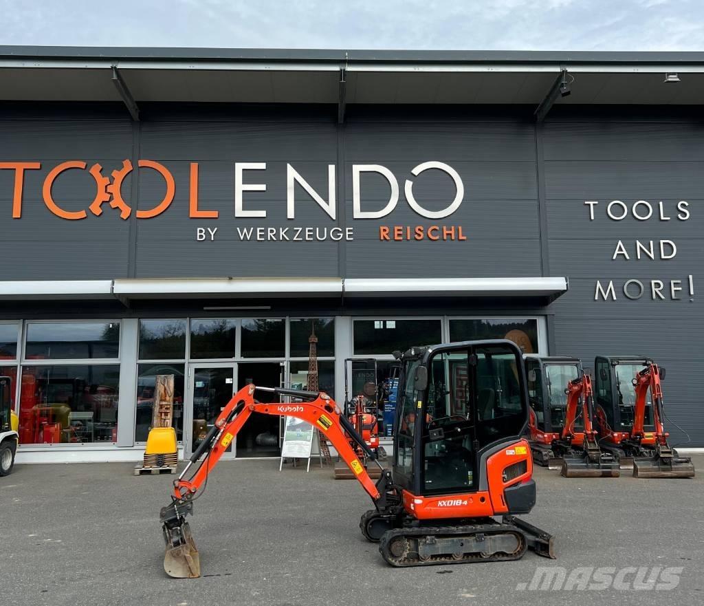 Kubota KX 018-4 Mini Excavators <7t (Mini Diggers)