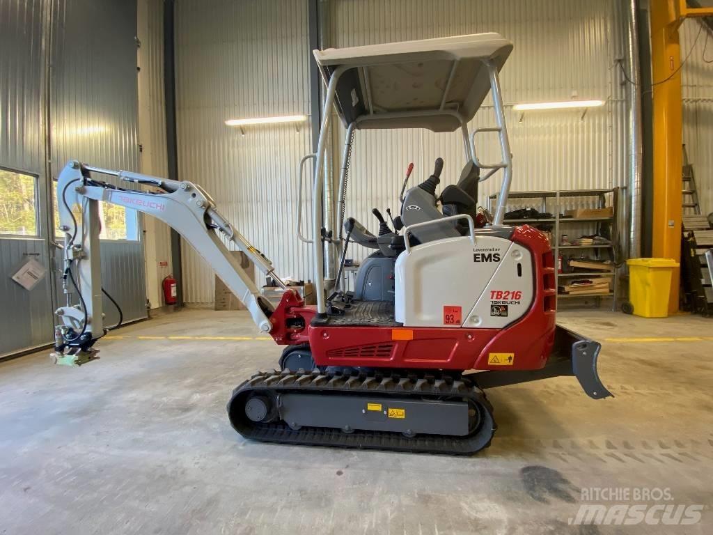 Takeuchi TB 216 A Mini Excavators <7t (Mini Diggers)