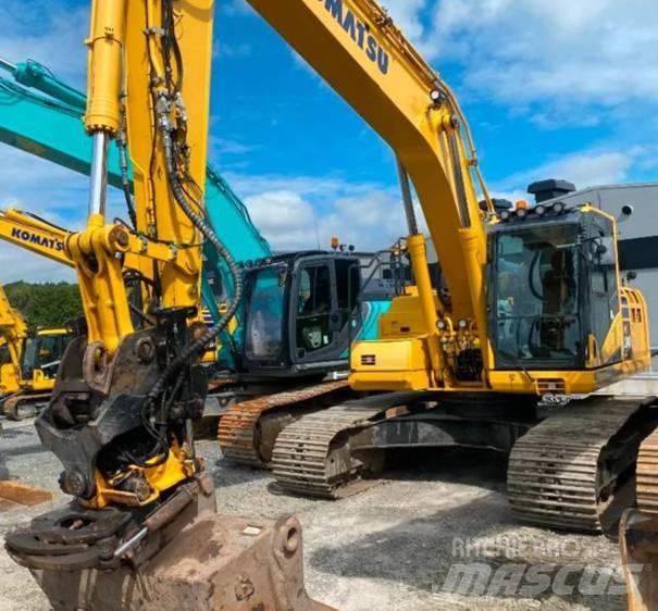 Komatsu PC 290 / PW148 Wheeled Excavators