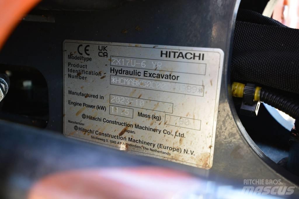 Hitachi ZX 17 U-6 Mini Excavators <7t (Mini Diggers)