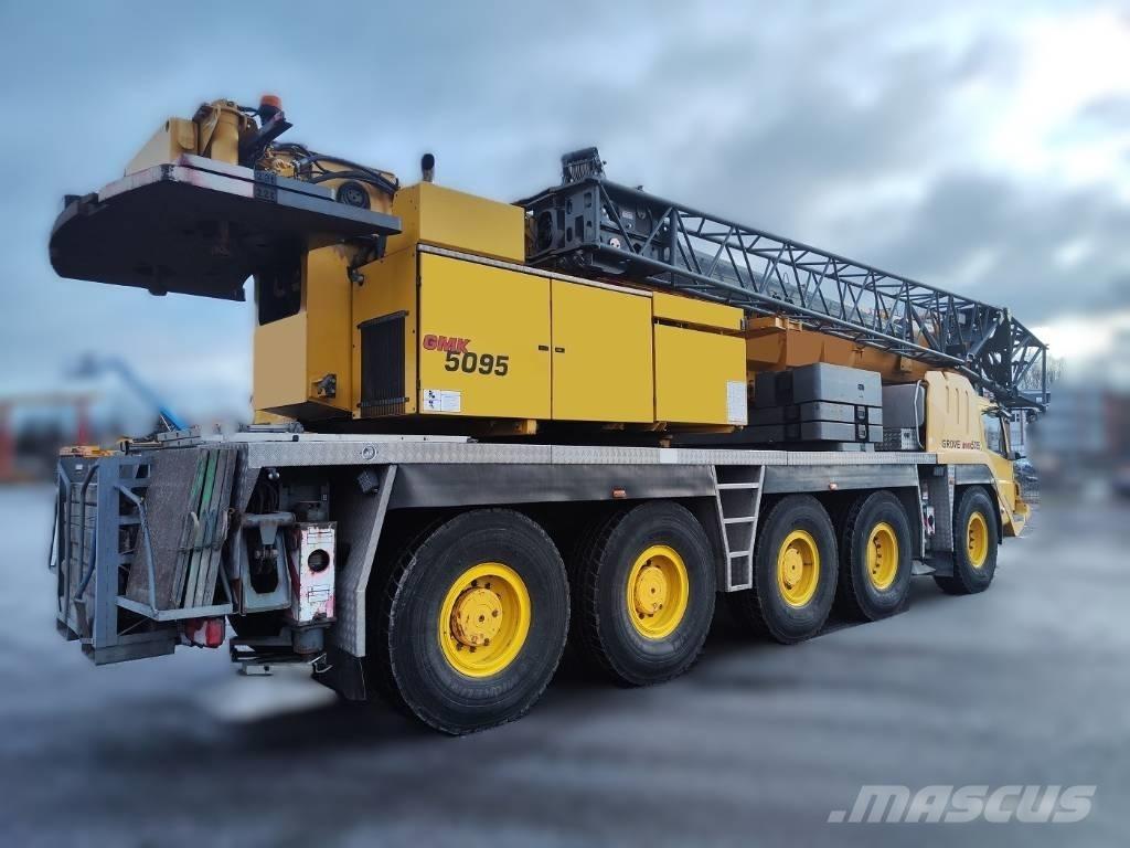 Grove GMK 5095 Mobile and all terrain cranes