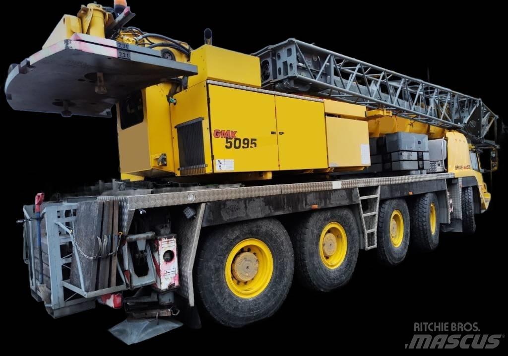 Grove GMK 5095 Mobile and all terrain cranes