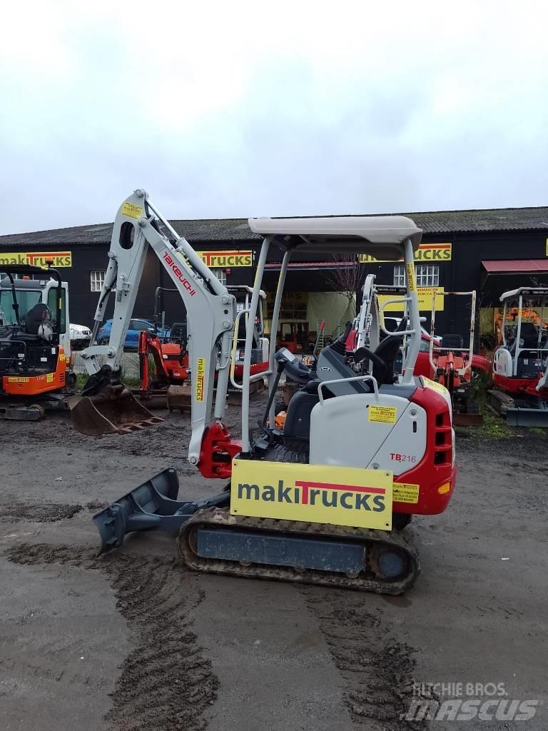 Takeuchi TB216 Mini Excavators <7t (Mini Diggers)