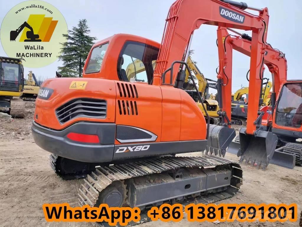 Doosan DX 80 R Mini excavators  7t - 12t