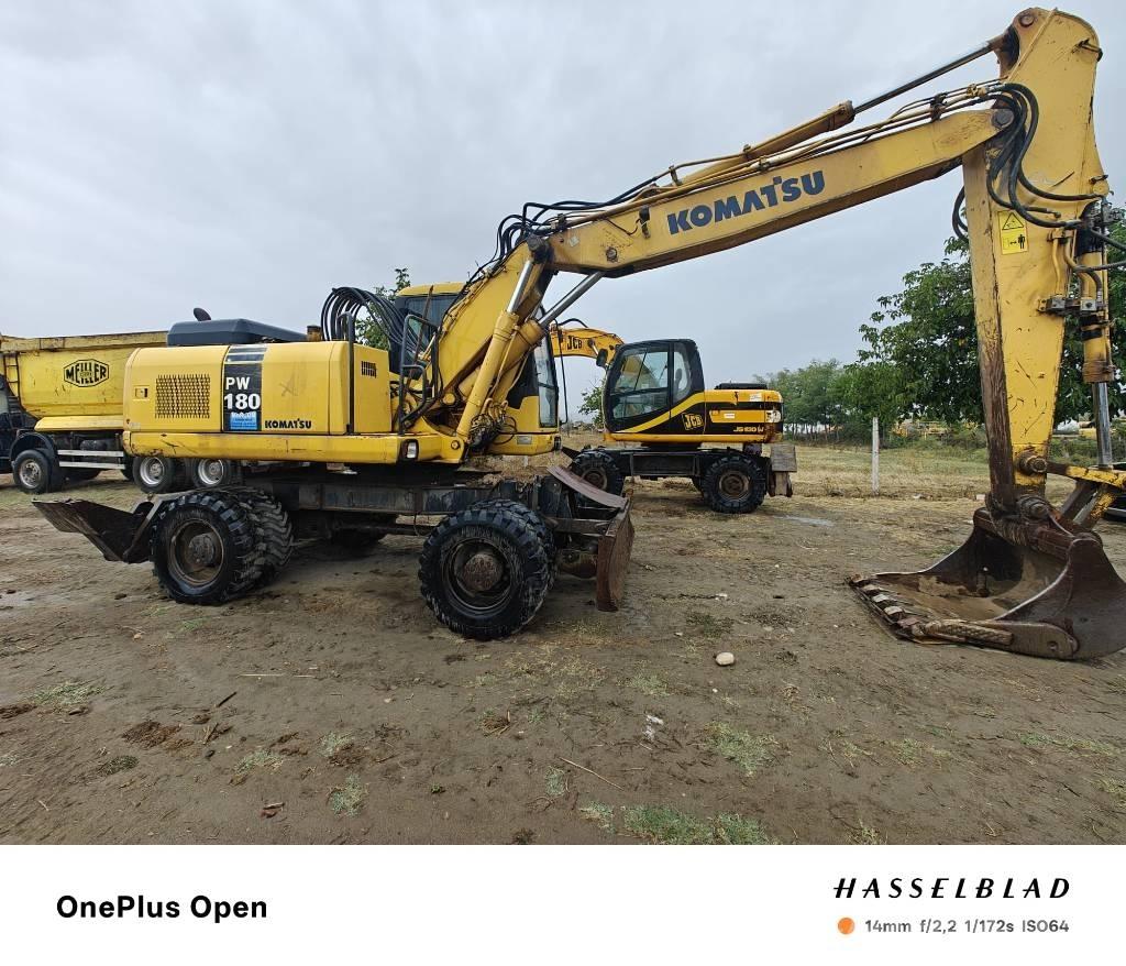 Komatsu PW 180 Forestry Cabin