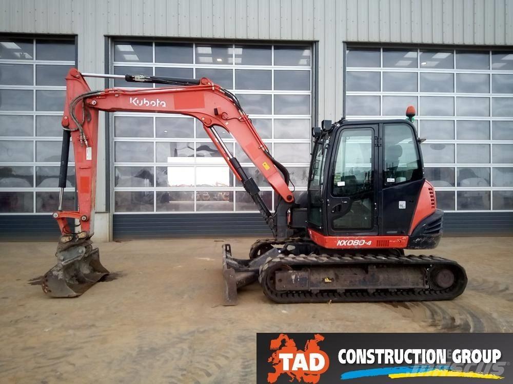 Kubota KX 080-4 Mini excavators  7t - 12t