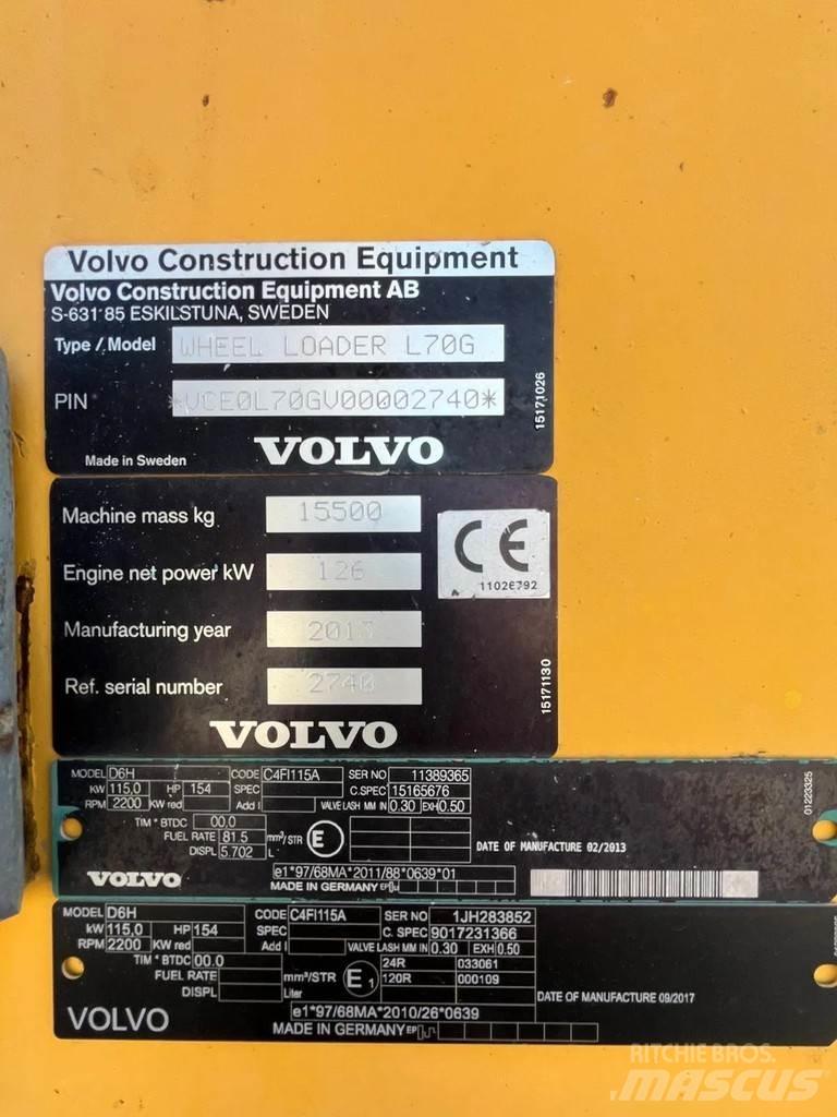 Volvo L70G Wheel Loaders