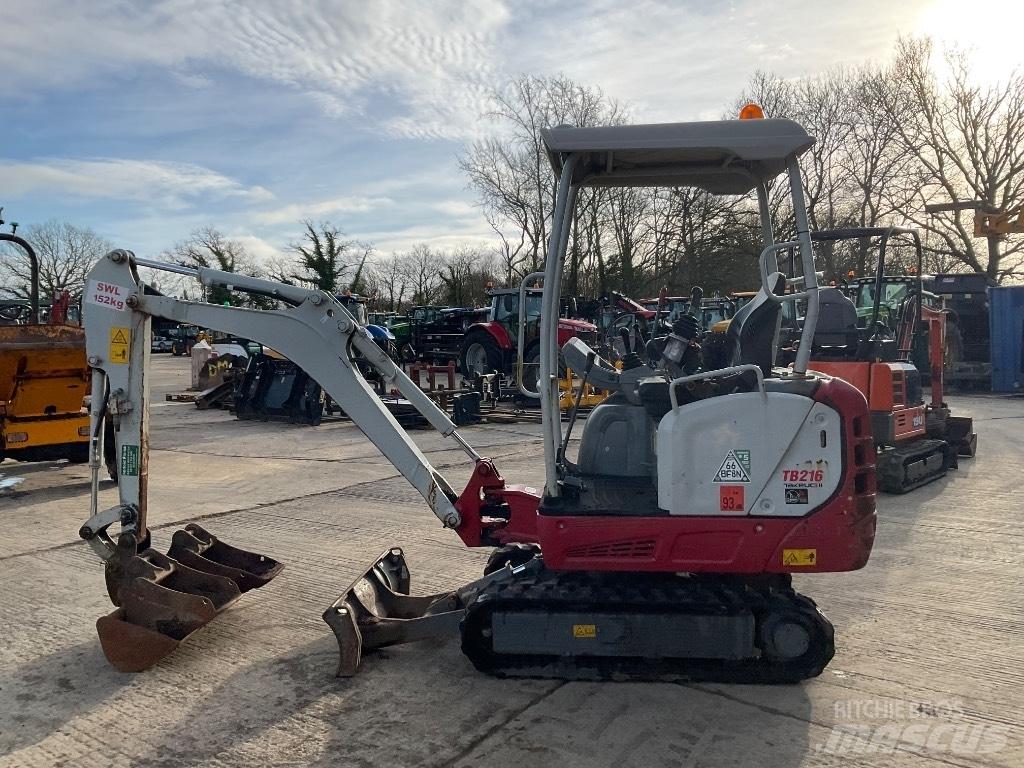 Takeuchi TB 216 Mini Excavators <7t (Mini Diggers)