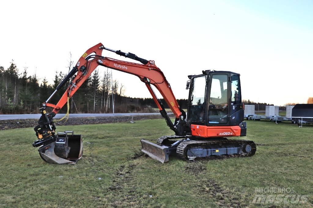Kubota KX060-5 Mini Excavators <7t (Mini Diggers)