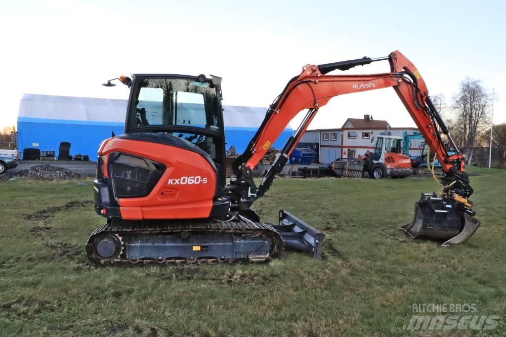 Kubota KX060-5 Mini Excavators <7t (Mini Diggers)