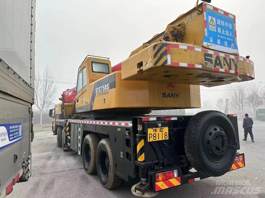 Sany STC 750 S Mobile and all terrain cranes