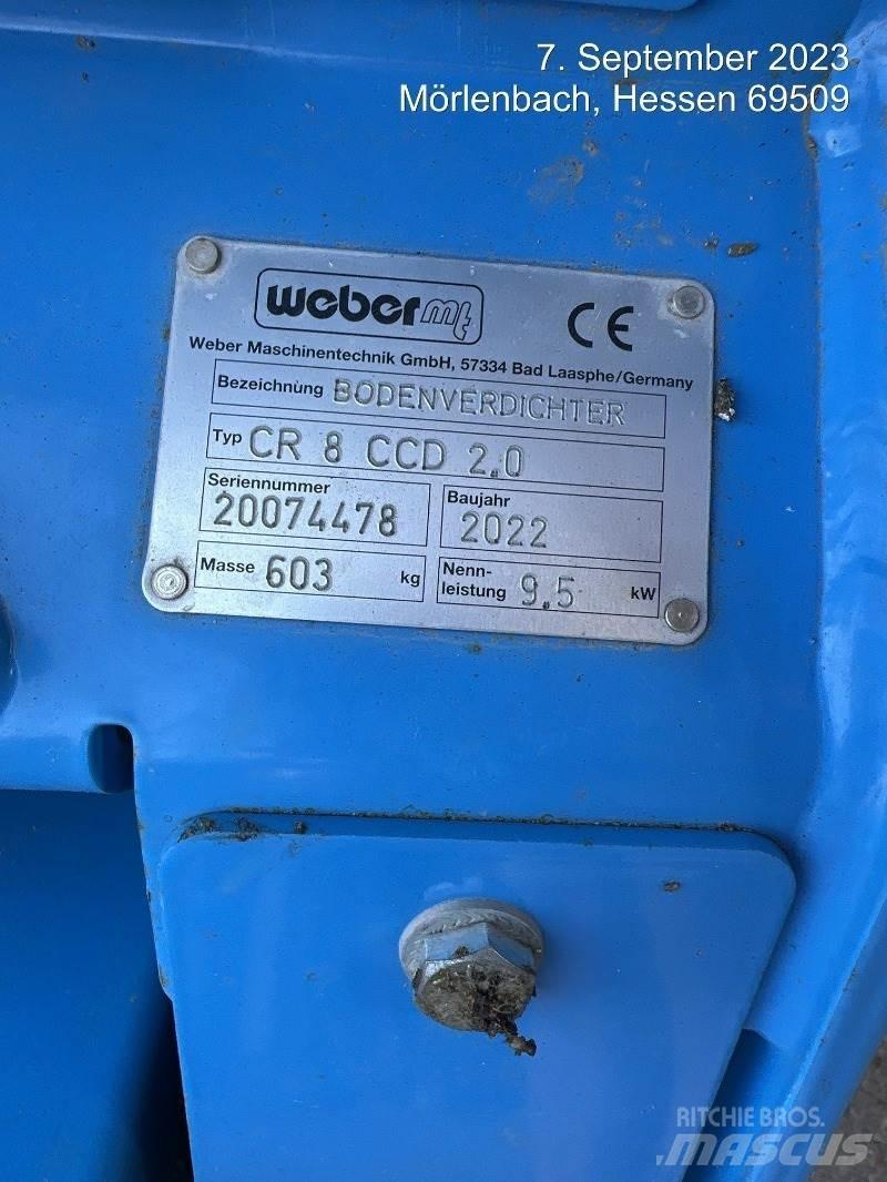 Weber CR8CCD2.0 Plate Compactors