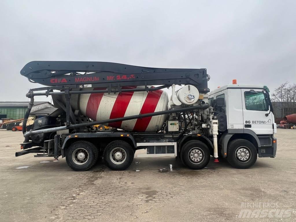 Mercedes-Benz 3244 Concrete pump trucks