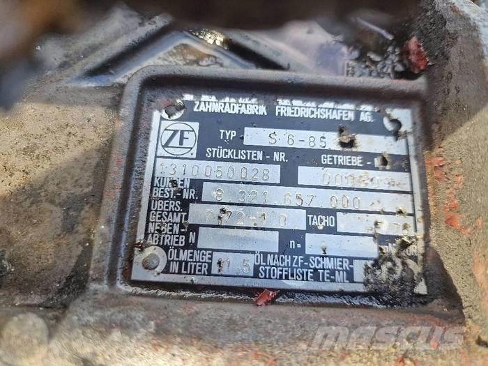  Transmission S6-85 Other Components