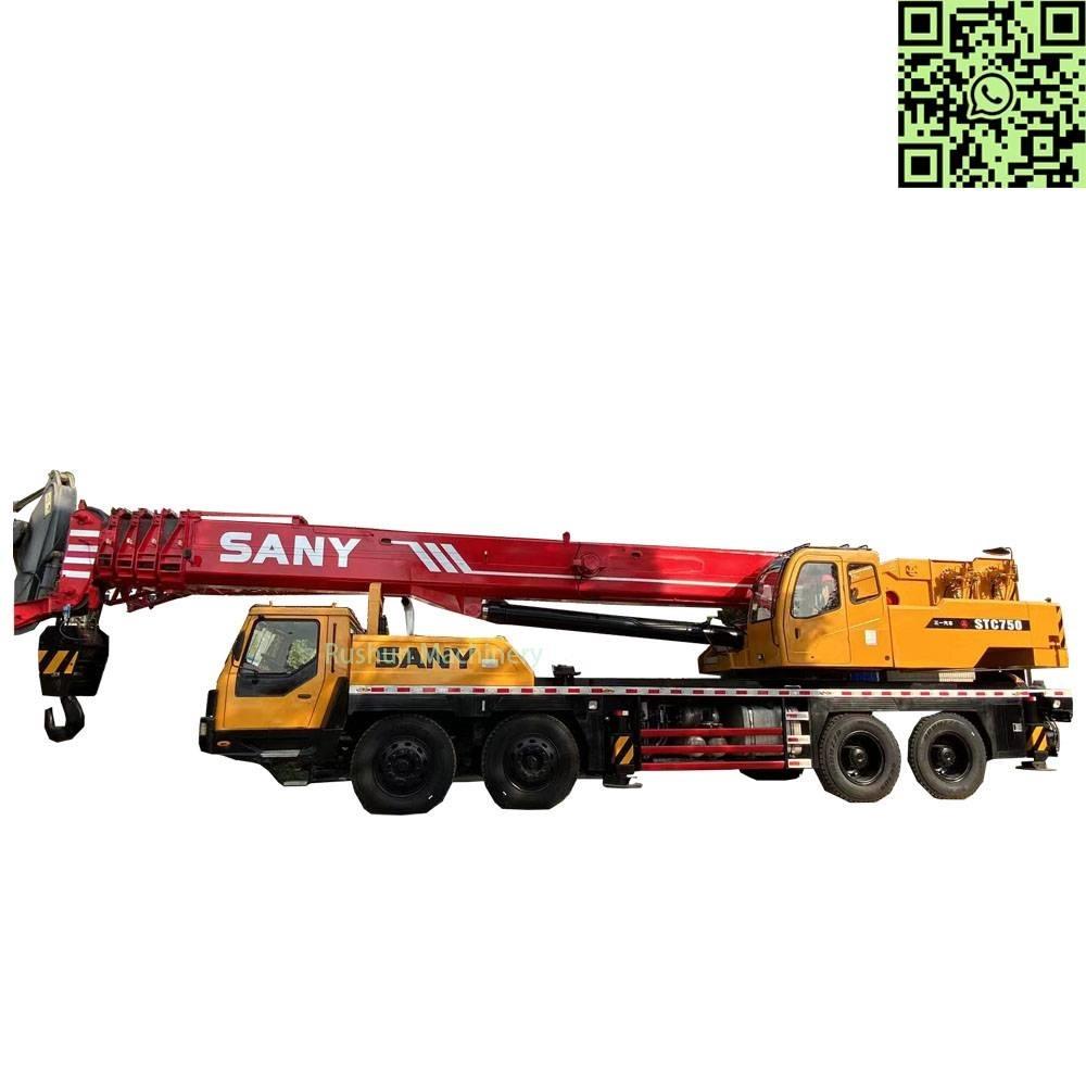 Sany STC 750 Mobile and all terrain cranes