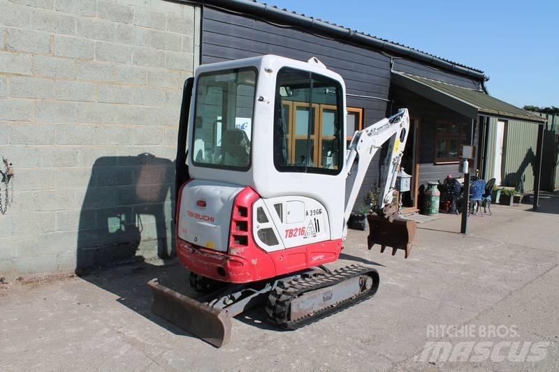 Takeuchi TB216 Mini Excavators <7t (Mini Diggers)