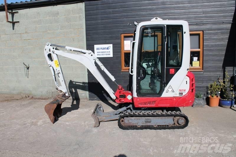Takeuchi TB216 Mini Excavators <7t (Mini Diggers)