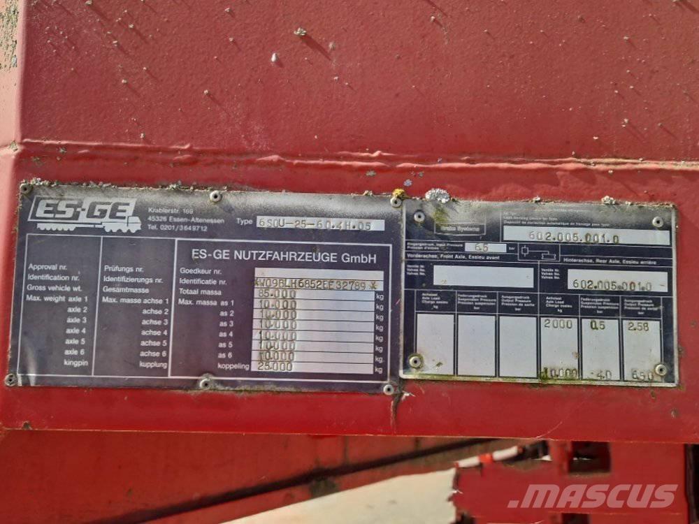 Es-ge 6S0U Lowboy Trailers