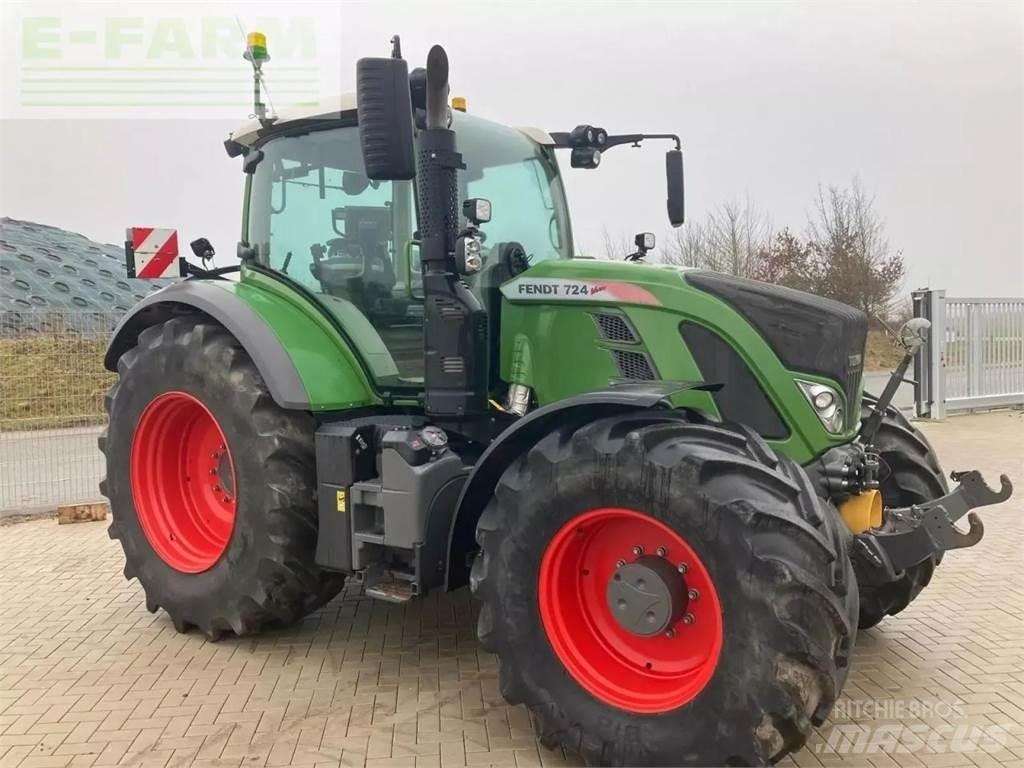 Fendt 724 s4 profi+ Tractors