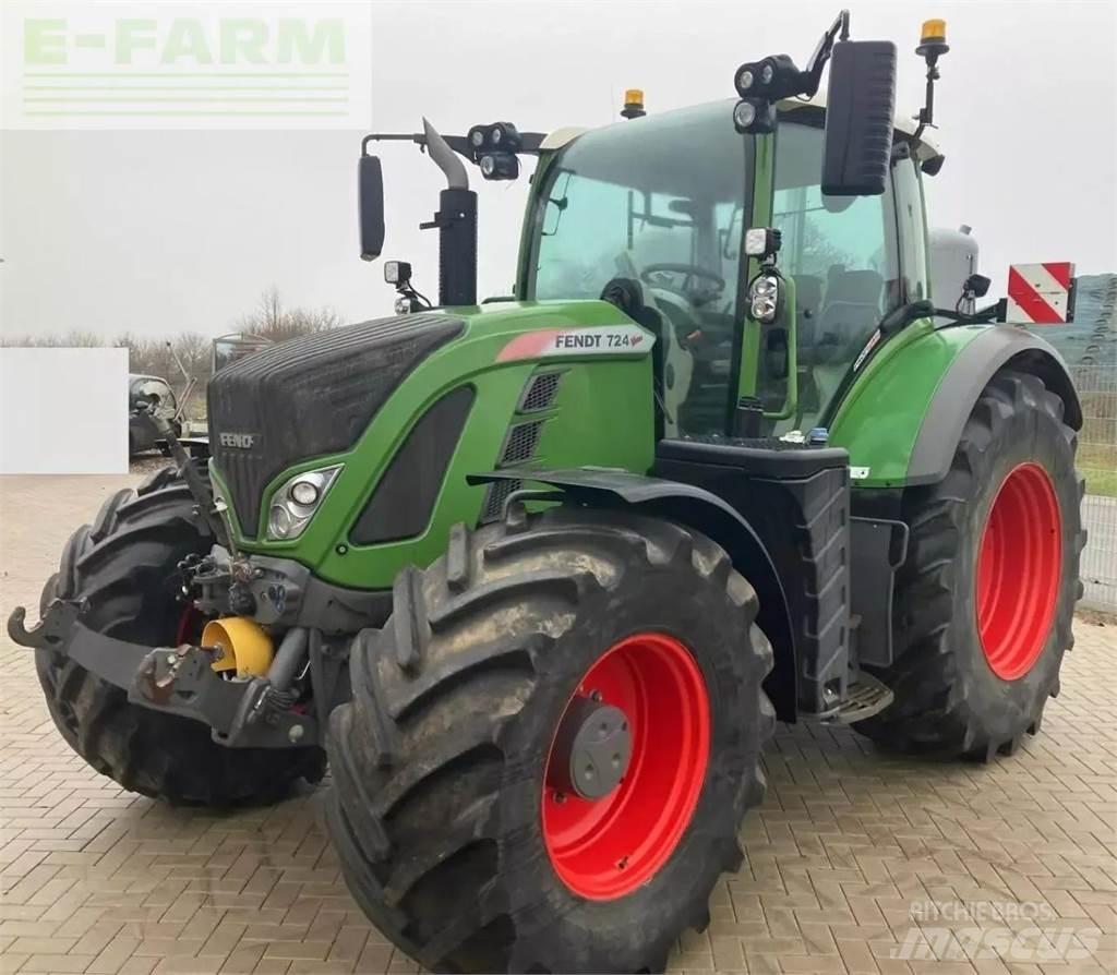 Fendt 724 s4 profi+ Tractors