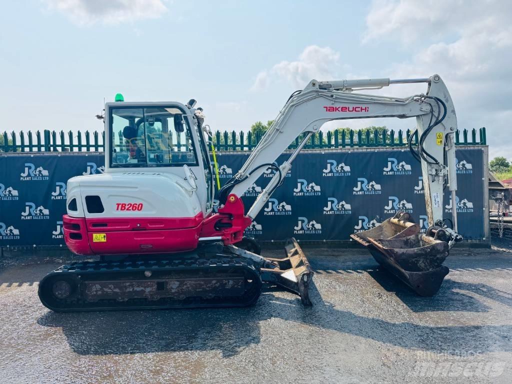Takeuchi TB 260 Mini Excavators <7t (Mini Diggers)
