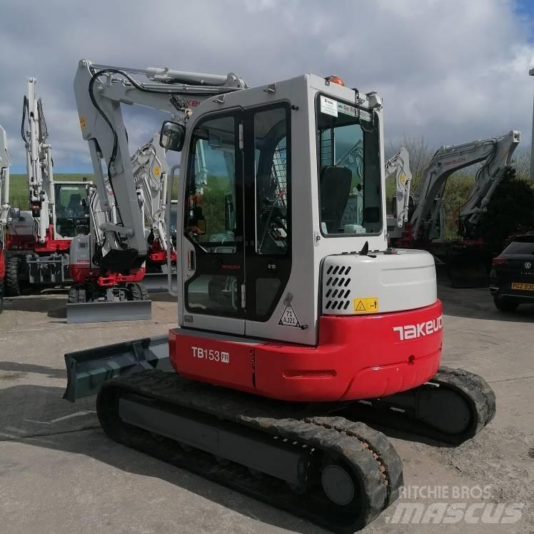 Takeuchi TB153FR Mini Excavators <7t (Mini Diggers)