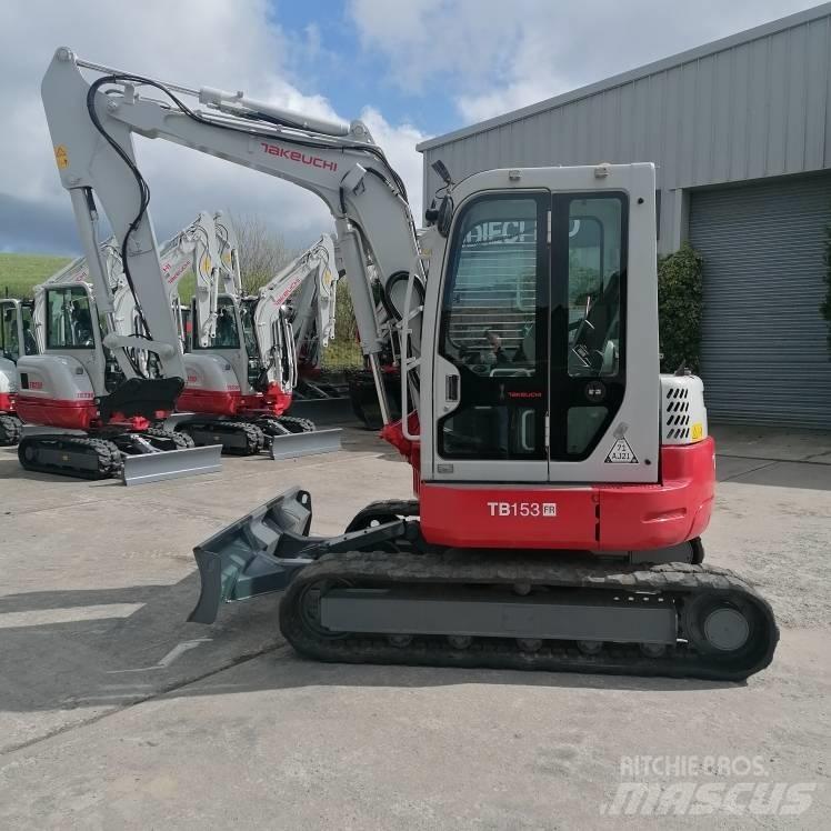 Takeuchi TB153FR Mini Excavators <7t (Mini Diggers)