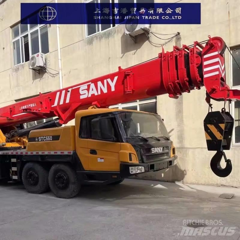 Sany stc550 Mobile and all terrain cranes