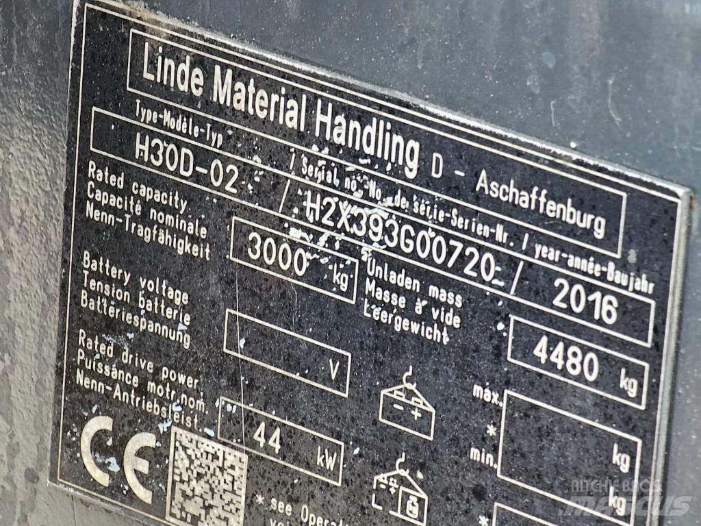 Linde H30D-02 Diesel Forklifts