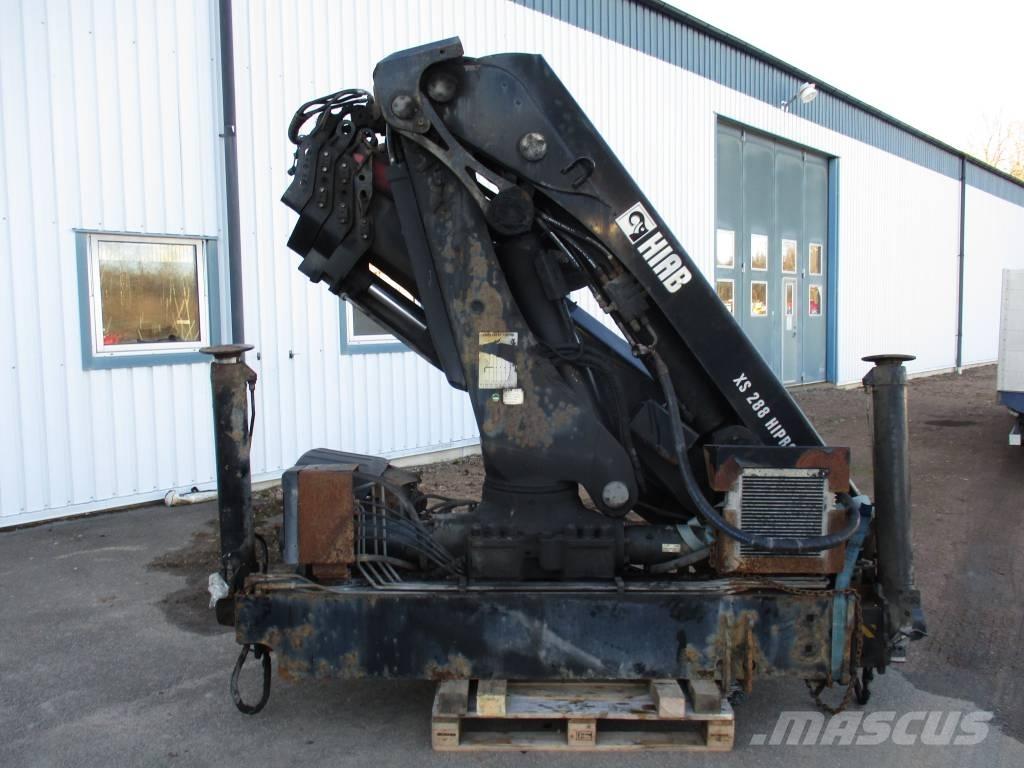Hiab 288E p-4 Hipro Knuckleboom cranes