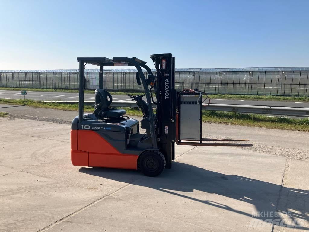 Toyota 8 FBE 18 Electric Forklifts