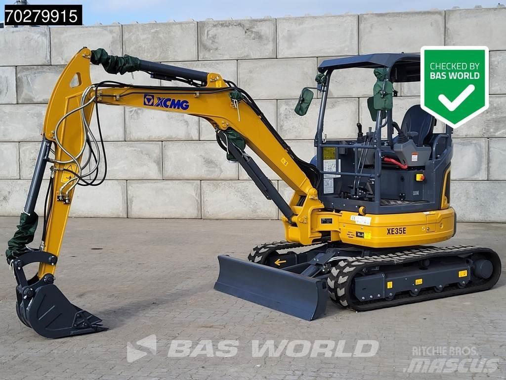 XCMG XE35E Mini Excavators <7t (Mini Diggers)