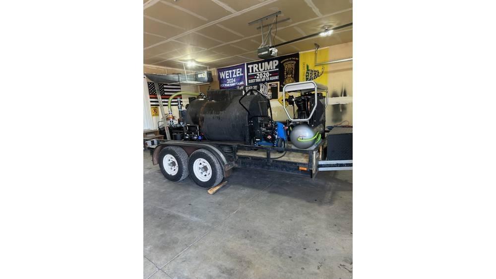  Sealcoat Setup Dump trailers