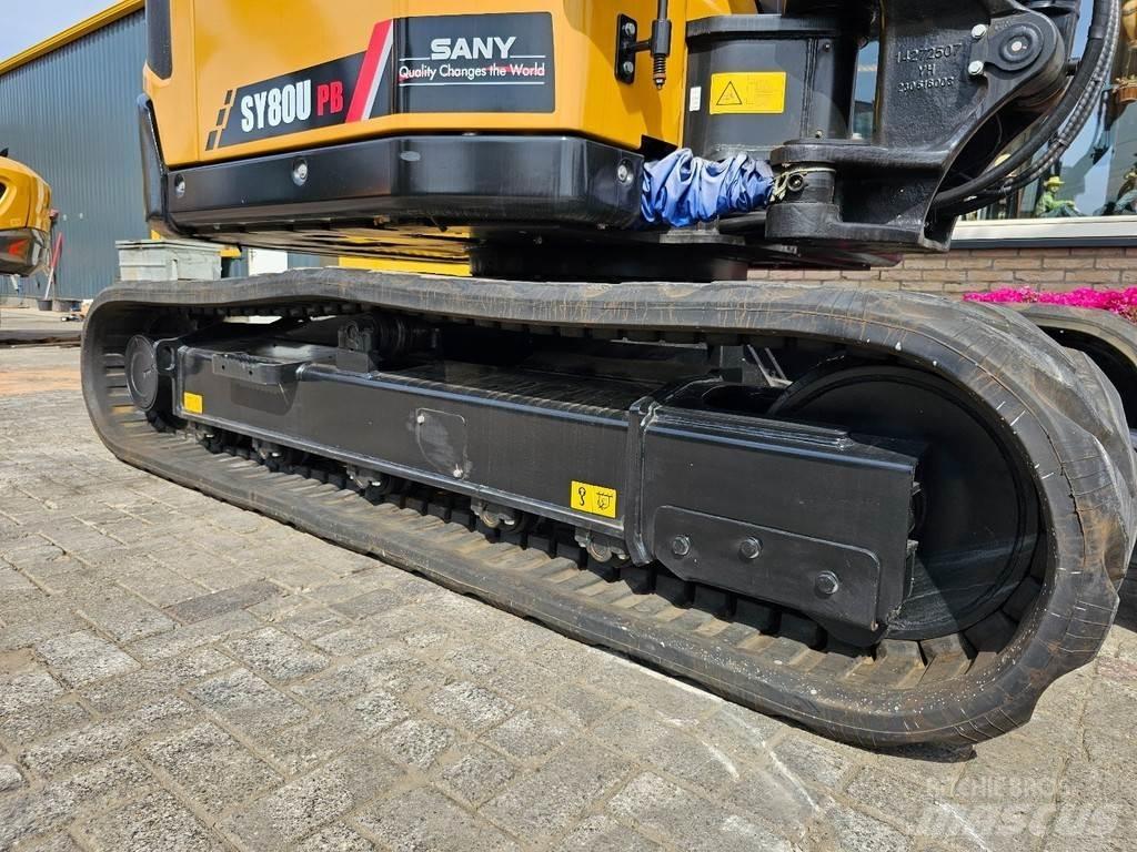 Sany SY80U Mini excavators  7t - 12t